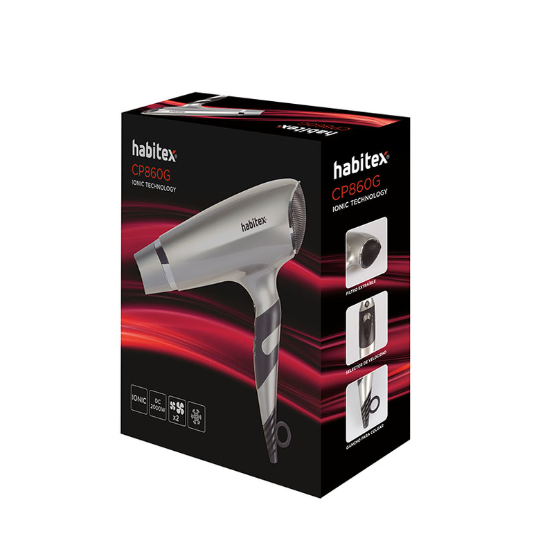 Secador de viaje HABITEX CP860G 2000 W