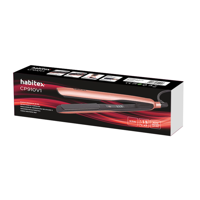 Plancha cabello profesional HABITEX CP910V1