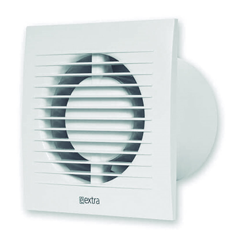 Extractor baños frontal rejilla