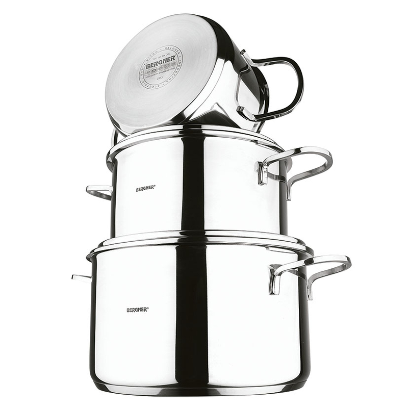 Batería de cocina BERGNER modelo Classic Inox
