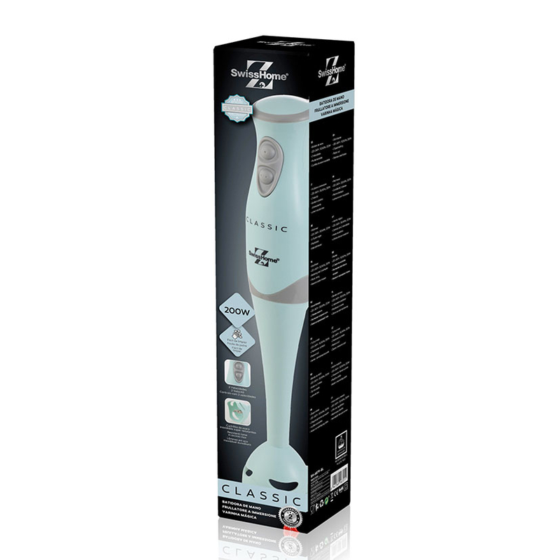 Batidora de mano SWISSHOME Classic azul 200W