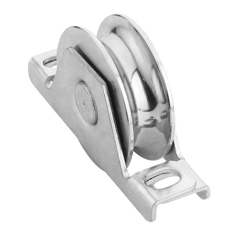 Polea acero ESTEBRO canal 20 mm encastrar