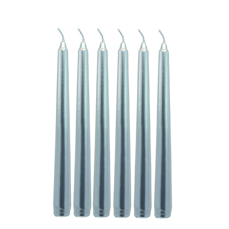 Set 6 velas 2,1 x h.20 cm