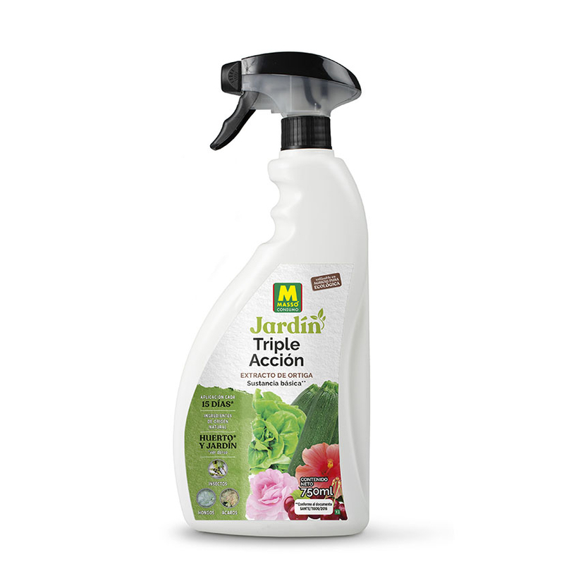 Insecticida MASSÓ triple acción