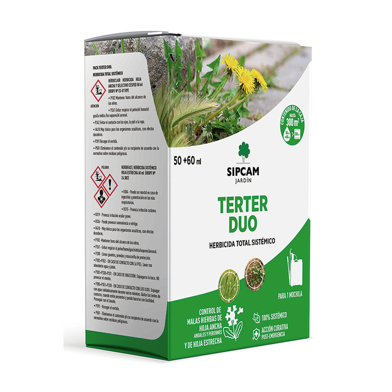 Terter dúo herbicida Sistemic 50 ml + 60 ml