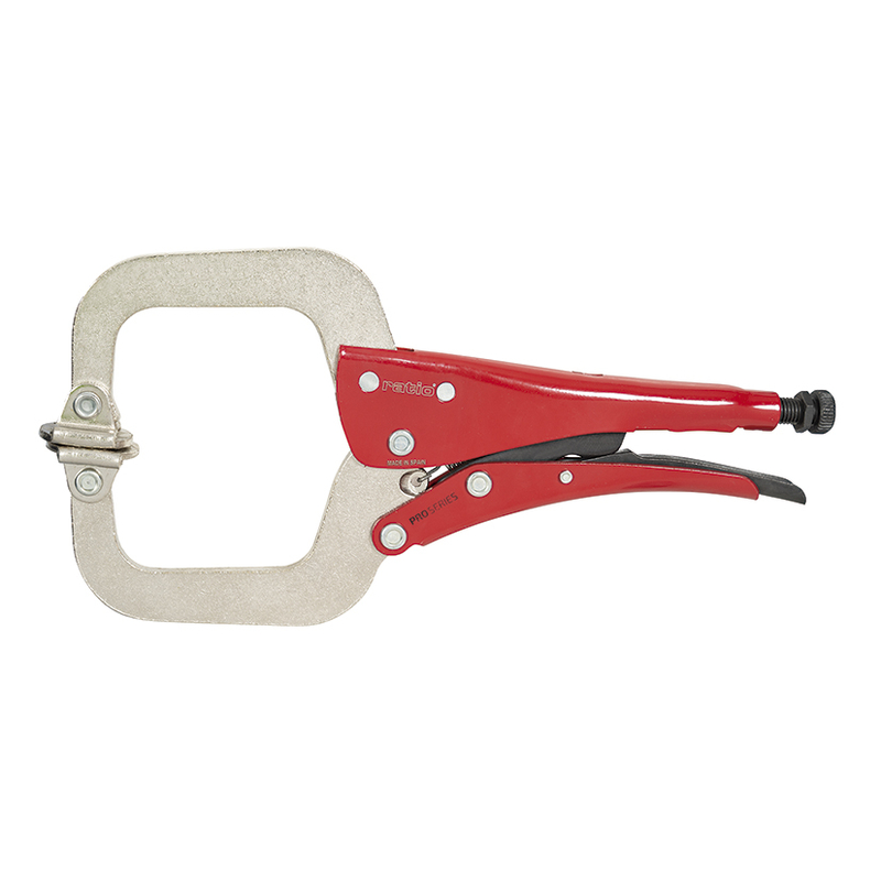 Mordaza sargento grip cuello cisne RATIO ProSeries 1574