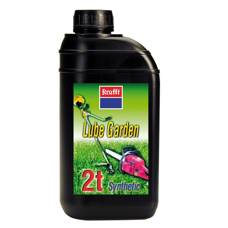 Aceite lubricante KRAFFT Lube Garden 2t para maquinaria de jardín