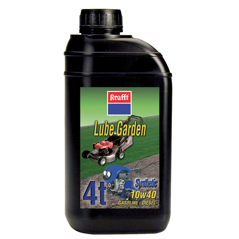 Aceite lubricante KRAFFT Lube Garden 4t para maquinaria de jardín