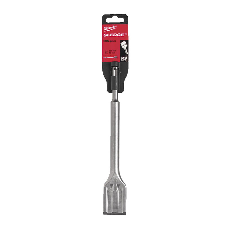 Cincel ancho 250 mm MILWAUKEE SDS-Plus Sledge