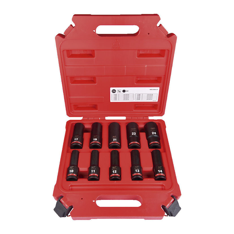 Estuche 10 vasos largos 1/2