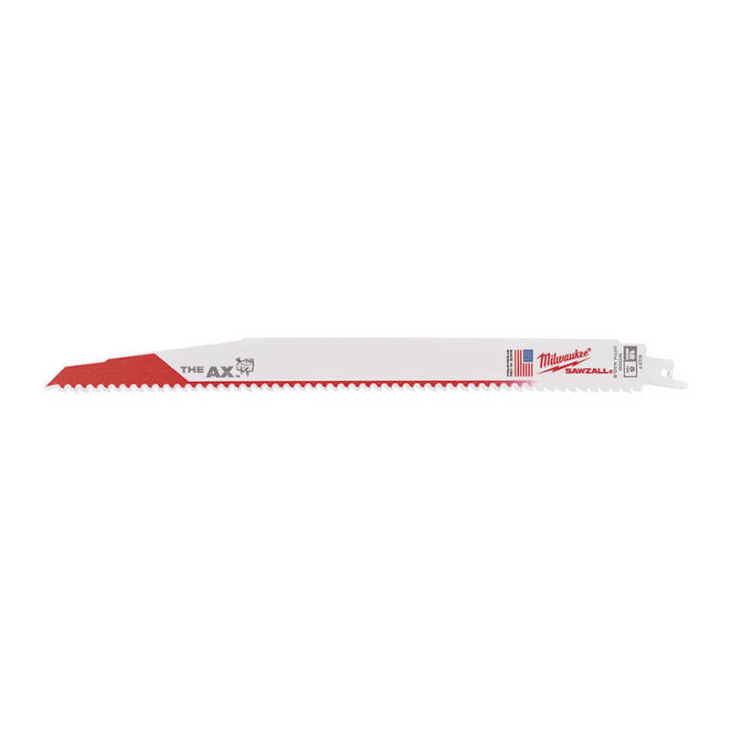 Set 5 sierras sable MILWAUKEE The AX™ madera con clavos