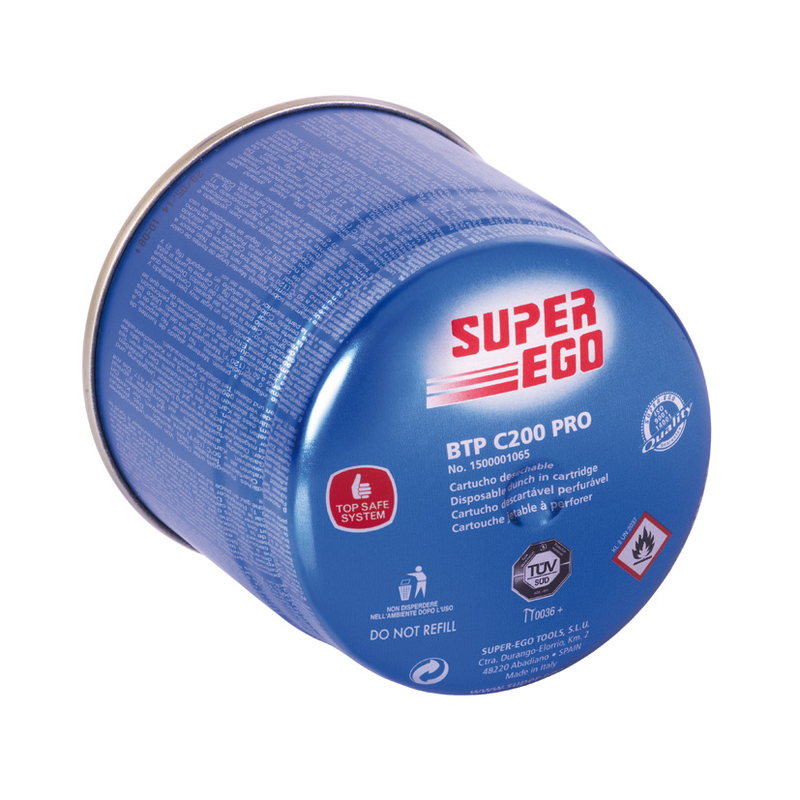 Cartucho de gas SUPEREGO C200 PRO