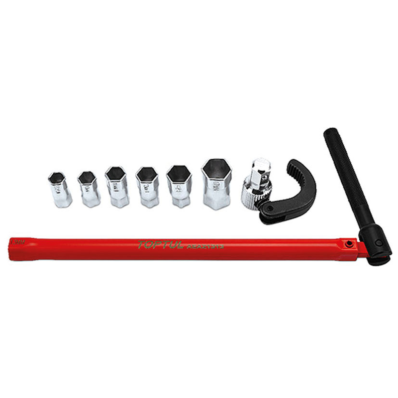 Set de llave grifería reversible TOPTUL ZZ191215