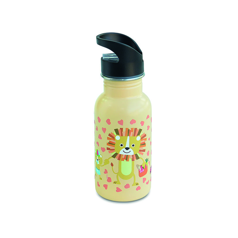 Botella infantil IRIS Apricot/Mint Lion