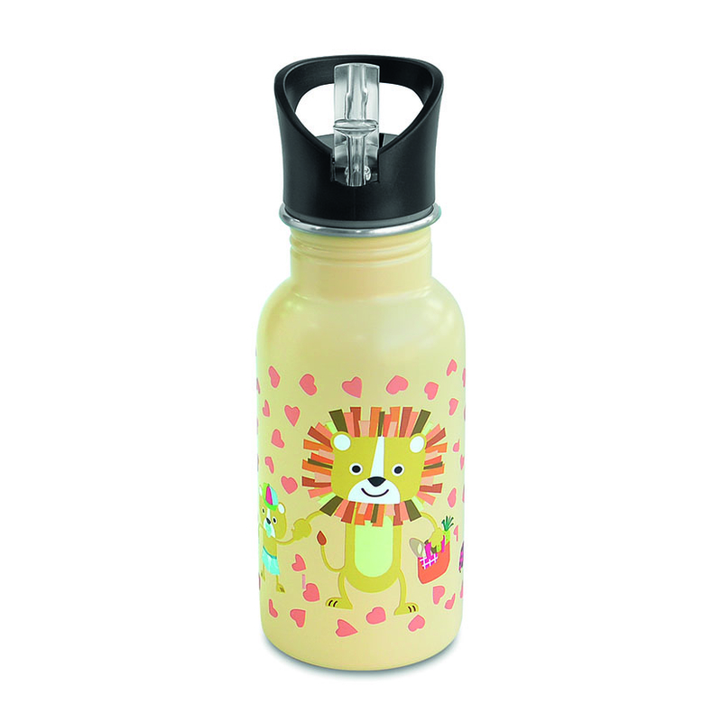 Botella infantil IRIS Apricot/Mint Lion