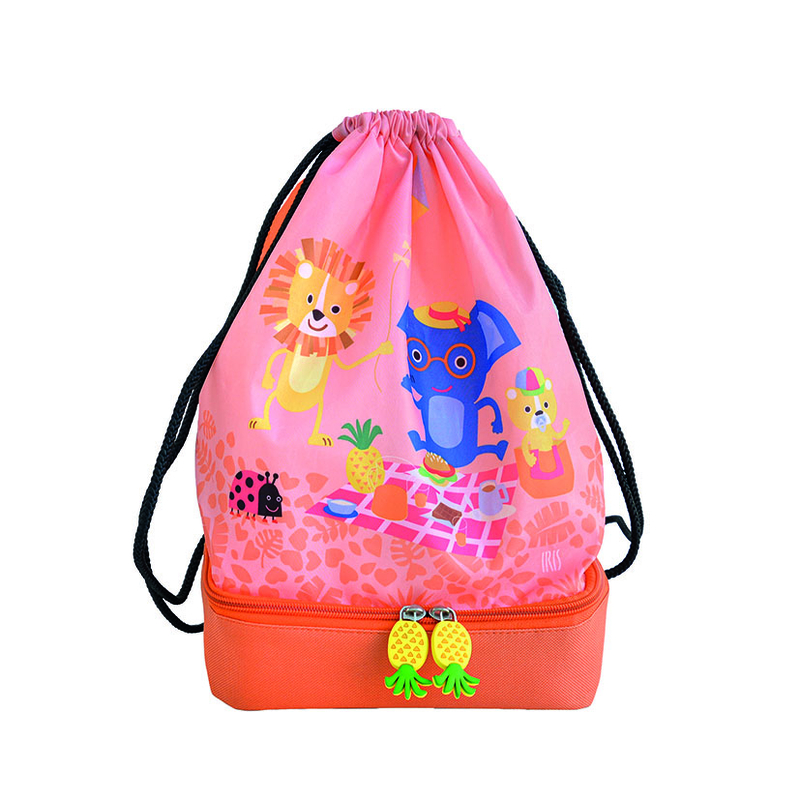 Mochila porta alimentos infantil IRIS Snack Rico