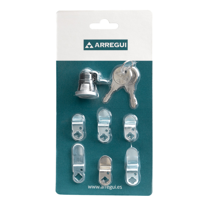 Set de cerradura y pala ARREGUI para buzones de exterior