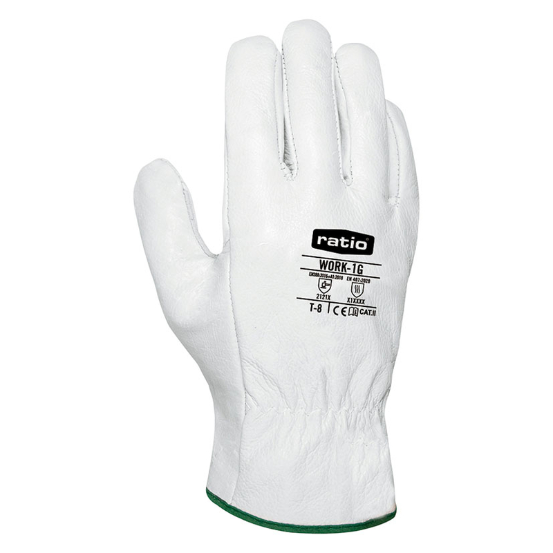 Guantes RATIO Work-1. 10 pares