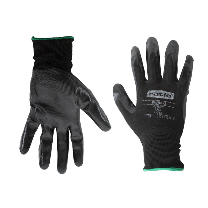 Guantes RATIO Work-3. 10 pares