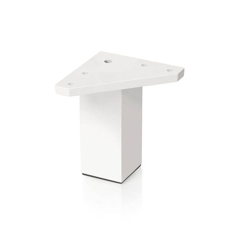 Pata mueble NESU blanca cuadrada serie 5001