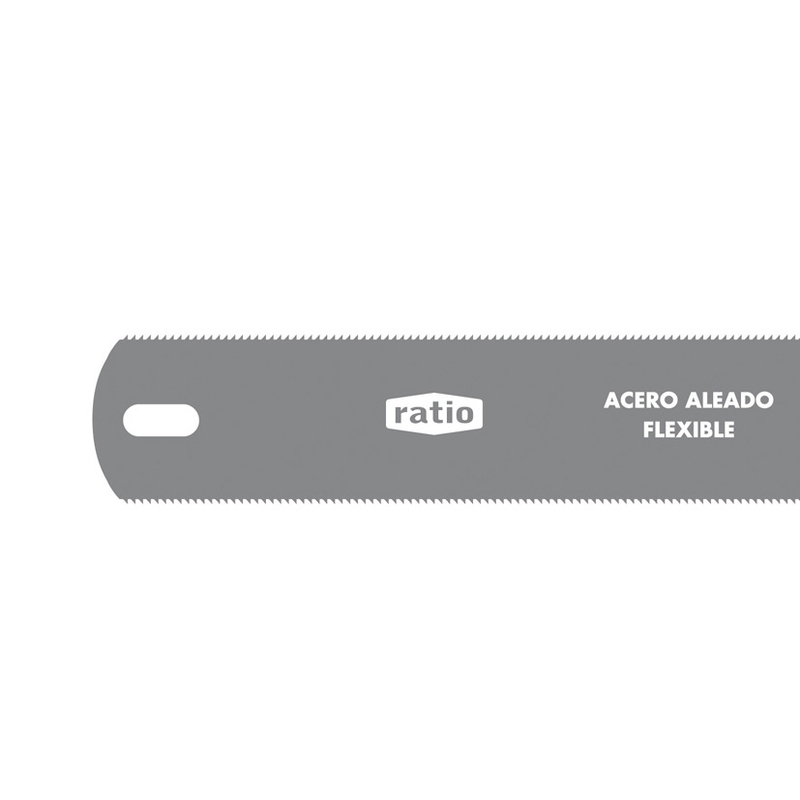 Hoja sierra de doble corte Acero aleado flexible RATIO. 50 unidades