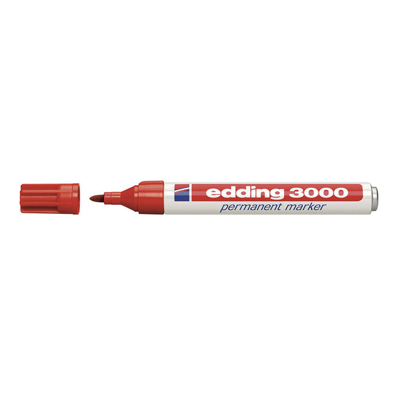 Juego de 10 rotuladores permanentes Edding 3000