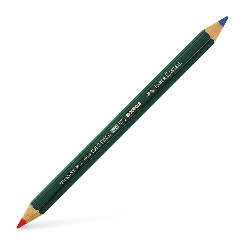 Lápiz bicolor FABER CASTELL rojo/azul