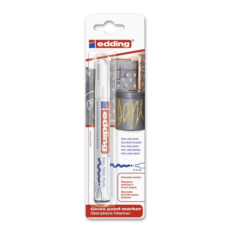 Rotulador permanente Edding 750