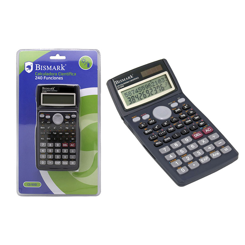 Calculadora científica BISMARK CS-101D