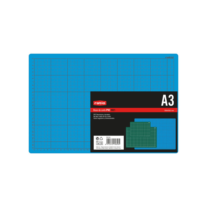 Base de corte RATIO 2021 azul