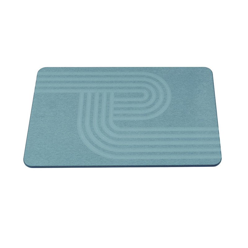 Alfombra baño WENKO Manhattan gris 39x60 cm