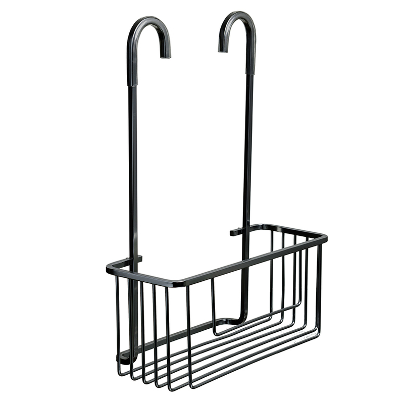 Cestillo baño con colgador TATAY Aluminium Black