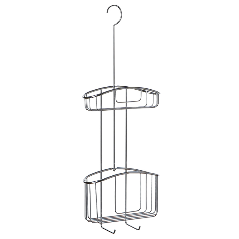 Cestillo baño doble con colgador TATAY Inox