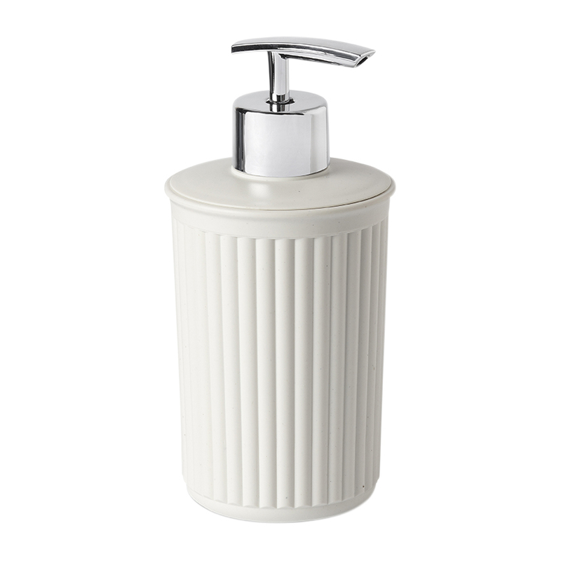 Dosificador jabón TATAY serie Baobab blanco pergamon