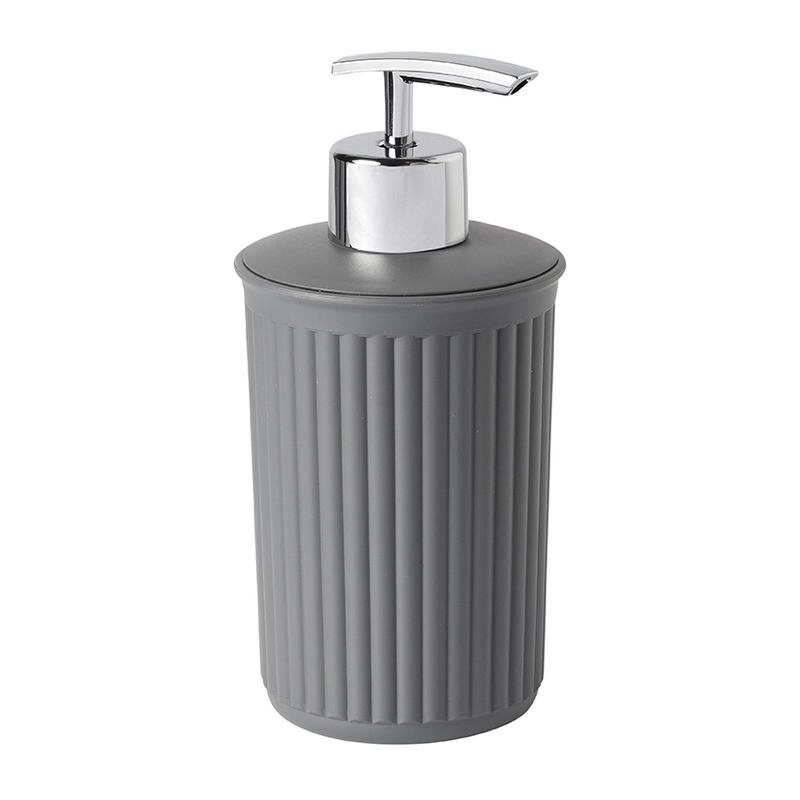 Dosificador jabón TATAY serie Baobab gris antracita