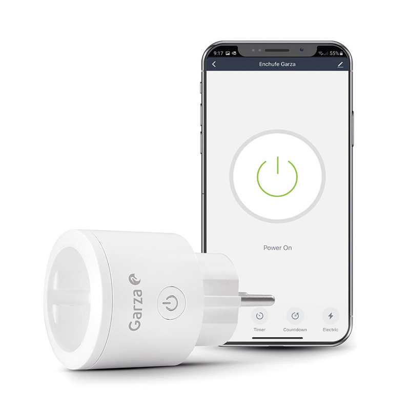 Enchufe inteligente smart wifi GARZA 1 enchufe