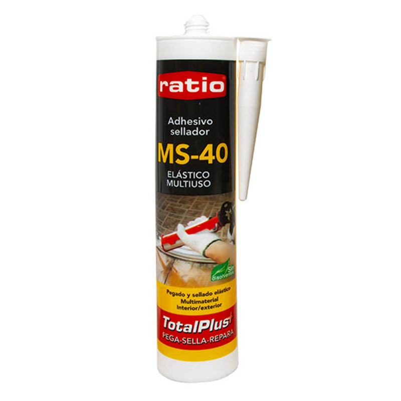 Sellador adhesivo RATIO MS Polímero MS-40, 290ml