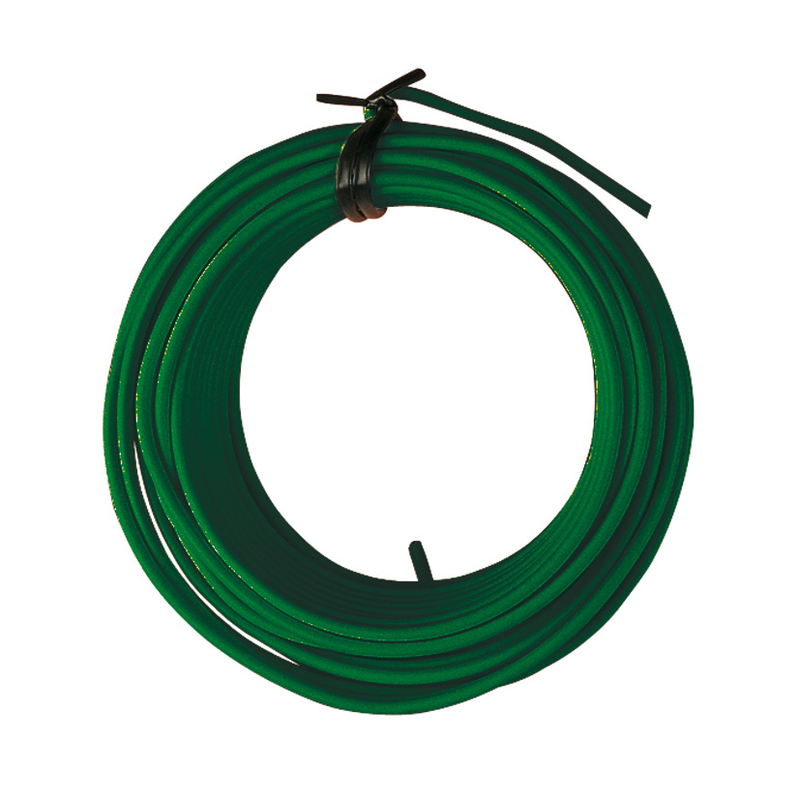 Alambre hierro plastificado verde rollo 2 mm