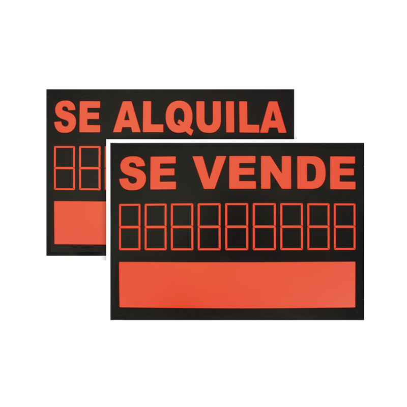 Señal informativa "Se vende/Se alquila"