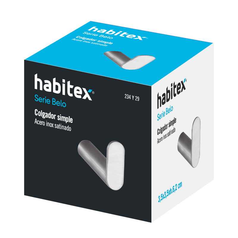 Colgador simple HABITEX serie Belo