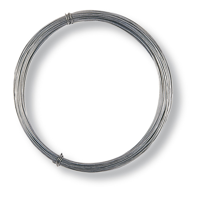 Alambre hierro galvanizado mini rollo 50gr 25 unidades