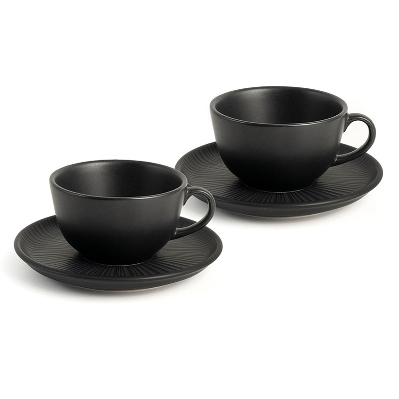 Juego 2 tazas café con plato PENGO Venere