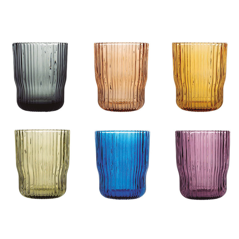 Juego 6 vasos PENGO color Lyric 28 cl