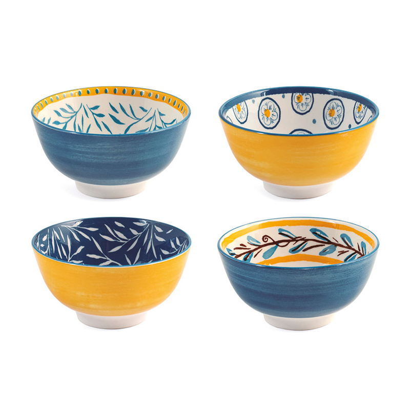 Bol porcelana PENGO Salina/Tropea ø 11.5cm, 8 unidades