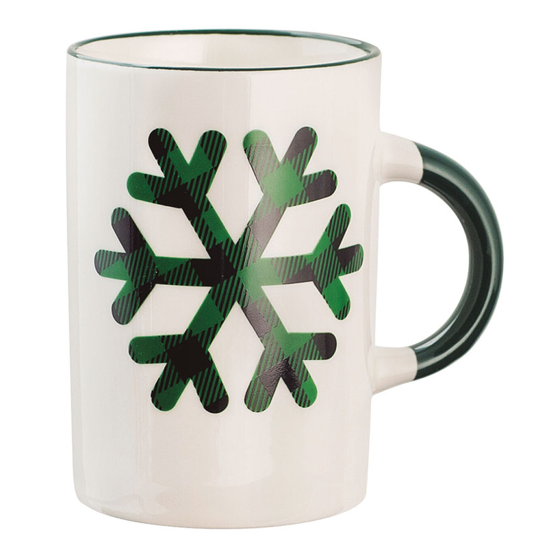 Mug desayuno PENGO Tartan, 6 unidades