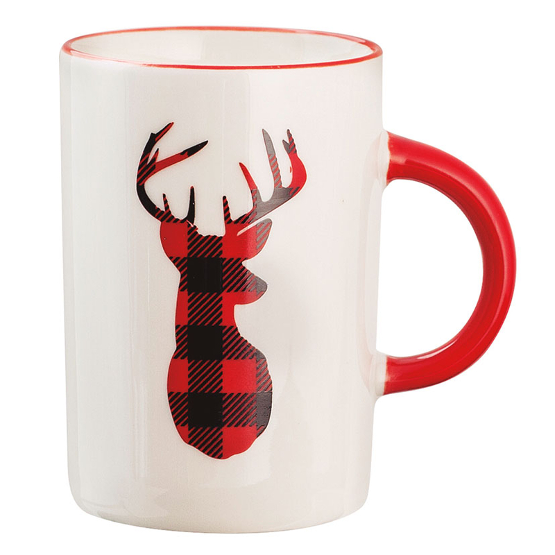 Mug desayuno PENGO Tartan, 6 unidades