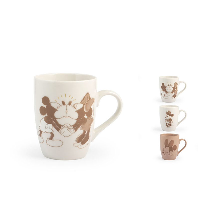 Mug de cerámica Blogger serie Minnie, 6 unidades