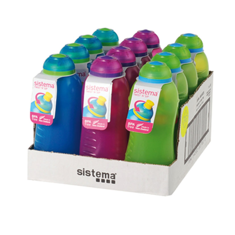 Botella PENGO Lunch Squeeze de 330 cl, 6 unidades