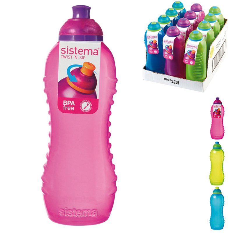 Botellas PENGO Lunch Squeeze de 460 cl, 6 unidades