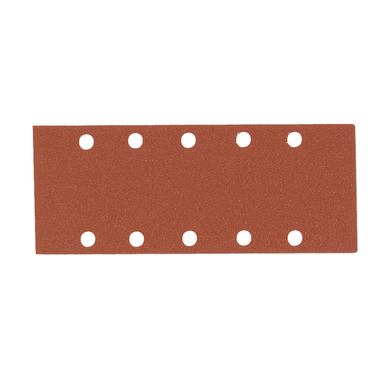 Hoja abrasiva perforada lijadora orbital  RATIO de 93x230 mm 10 unidades